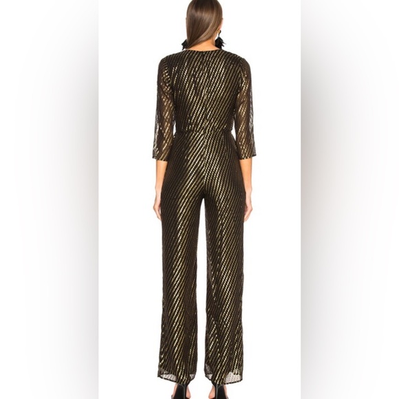 LPA Jumpsuit 437 sz m gold dot - Picture 3 of 4